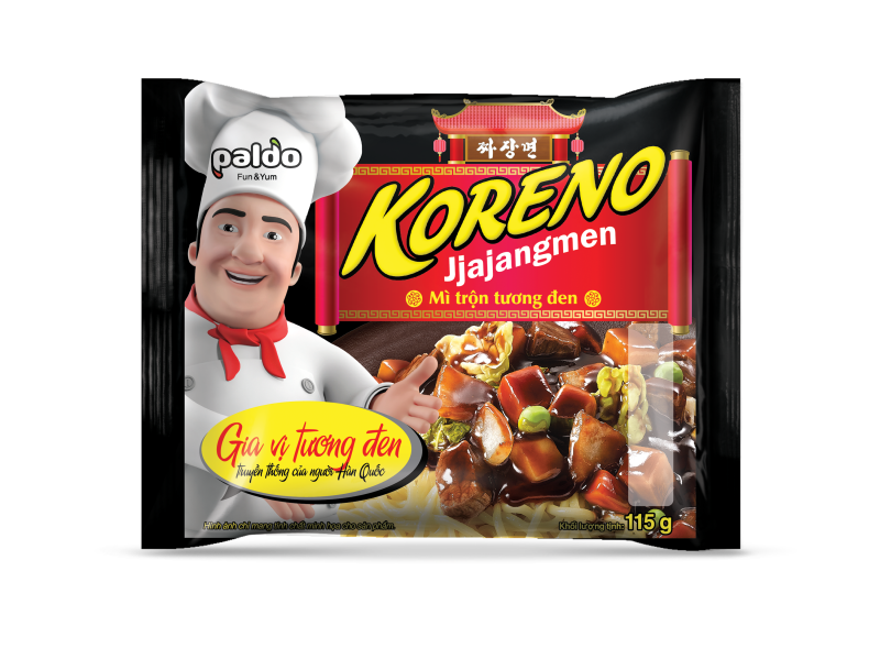 Mì Trộn Tương Đen Koreno Jjajangmen