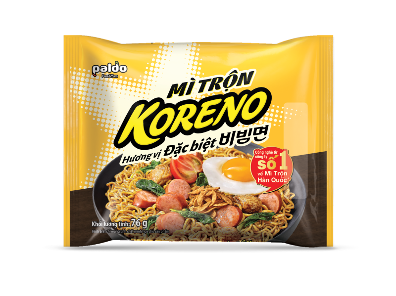 Mì trộn Koreno hương vị Đặc Biệt