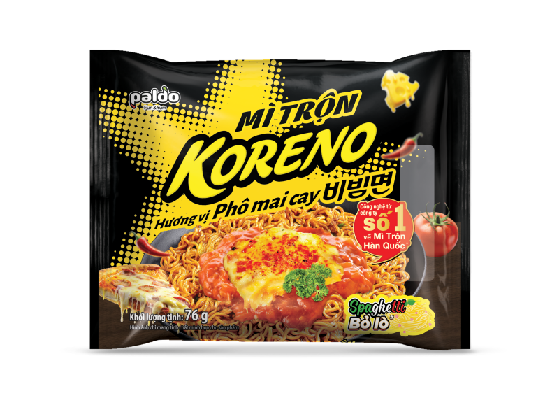 Mì Trộn Koreno Hương Vị Phô Mai Cay