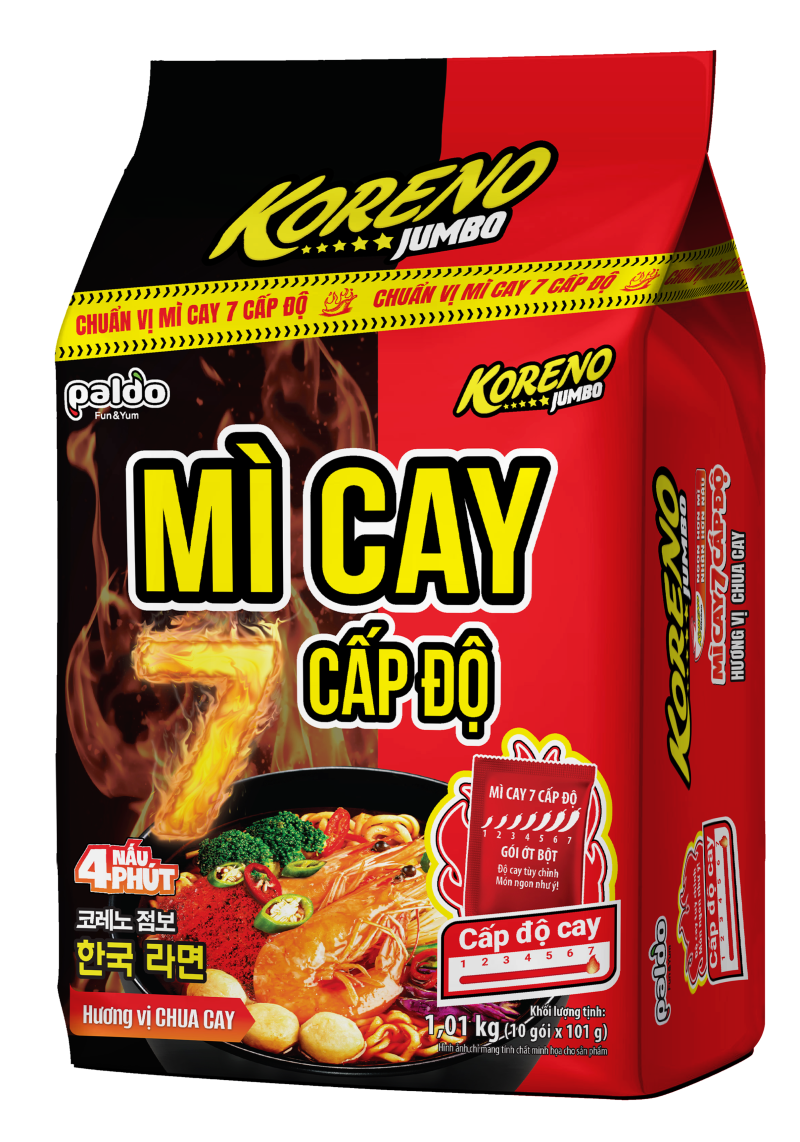 Koreno Jumbo Mì Cay 7 Cấp độ