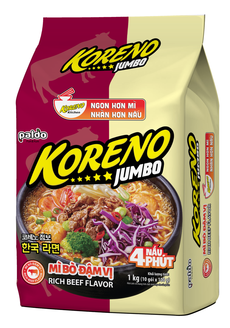 Koreno Jumbo Bò Đậm Vị