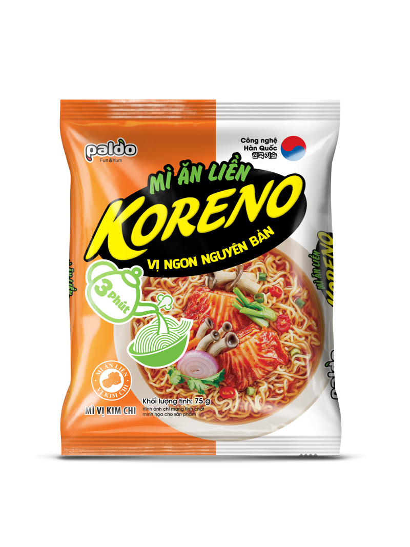 Mì Ăn Liền Koreno Kim Chi