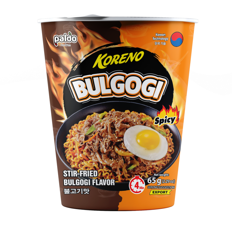Mì Koreno Bulgogi Bò Xào Cay (dạng ly)