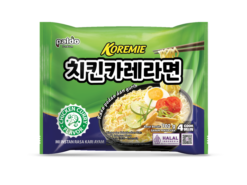 Mì Koremie Hương Vị Cà Ri Gà
