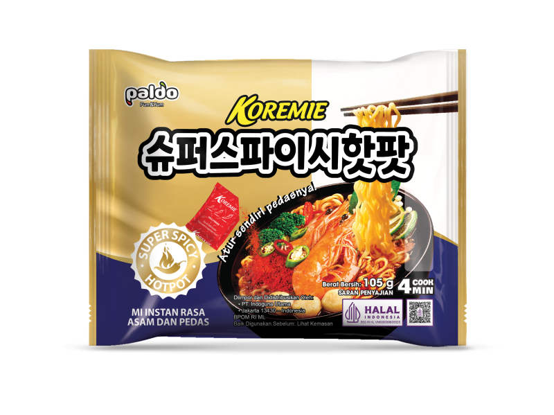 Mì Koremie Hương Vị Lẩu Siêu Cay