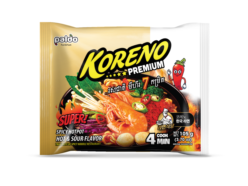 Mì Koreno Premium Vị Lẩu Thái Siêu Cay