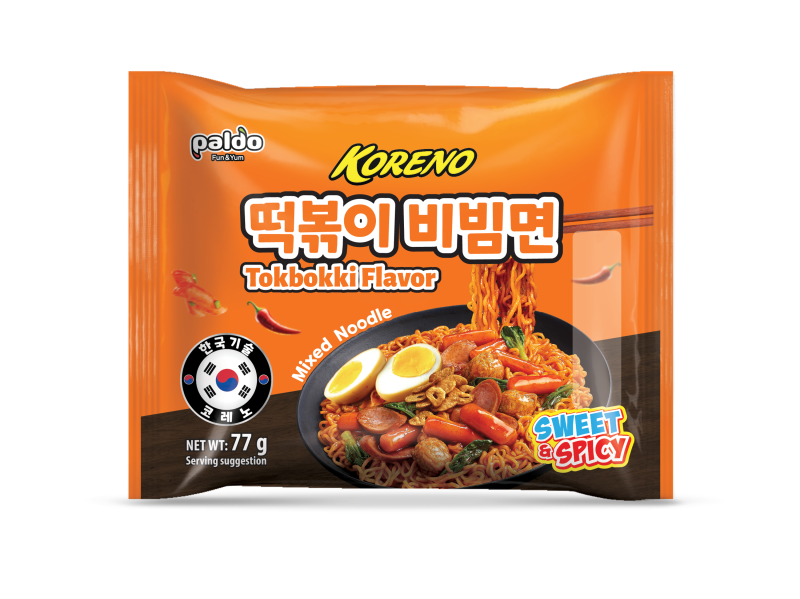 Mì Trộn Koreno Hương Vị Tokbokki